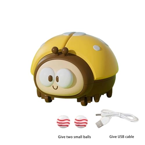 alloneslife Interaktive Ladybirds Blower Toy Für Kinder Mit Schwimmendem Ball Und Bewegung Flügel Verbessert Sensorische Fähigkeiten Bildungsinsektenspielzeug Für Kinder von alloneslife
