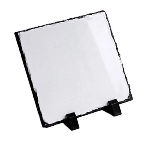 alloneslife Sublimationsdruck, Rohling, Foto, Schiefer, für Fotodruck, kleine Holz-Bilderrahmen, Stein-Bilderrahmen, für Heimdekoration alloneslife Sublimationsdruck, Rohling, Foto, Schiefer, für Fotodruck, kleine Holz-Bilderrahmen, Stein-Bilderrahmen, für Heimdekoration von alloneslife