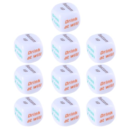 alloneslife Trinkspiel Dices Acryl Party Game Trinken Spaß Trink alloneslife Trinkspiel Dices Acryl Party Game Trinken Spaß Trink von alloneslife