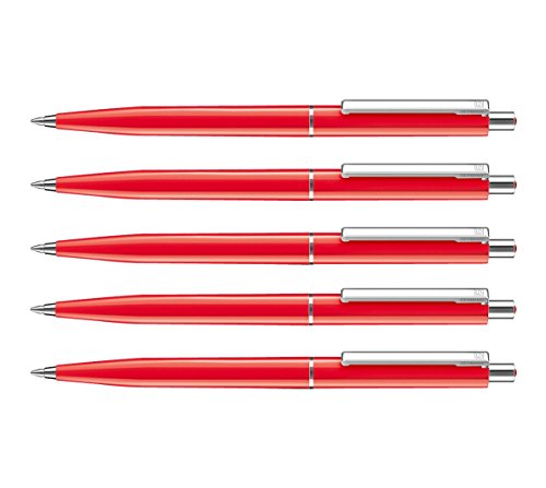 allpremio 25 Stück Kugelschreiber Rot Qualität – Mine ROT Strichstärke M – dokumentenecht nach ISO 12757-2 – Sparpack Druckkugelschreiber mit Metall Clip nachfüllbar allpremio 25 Stück Kugelschreiber Rot Qualität – Mine ROT Strichstärke M – dokumentenecht nach ISO 12757-2 – Sparpack Druckkugelschreiber mit Metall Clip nachfüllbar von allpremio