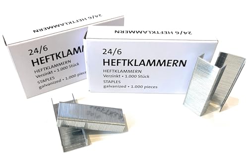 allpremio Heftklammern 24/6 Verzinkt | Tackernadeln für Bürotacker | Tackerklammern für Bürohefter | Heftklammern für Heftzangen | Kompatibel mit strombetriebene Bürohefter | 5.000 Heftklammern allpremio Heftklammern 24/6 Verzinkt | Tackernadeln für Bürotacker | Tackerklammern für Bürohefter | Heftklammern für Heftzangen | Kompatibel mit strombetriebene Bürohefter | 5.000 Heftklammern von allpremio