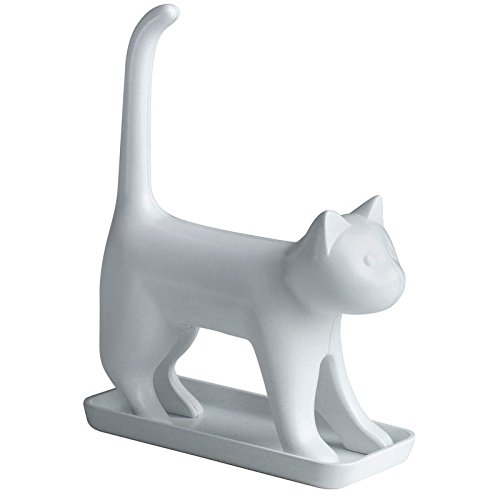 Miauende Bleistiftspitzer Katze in weiß - Kätzchen Anspitzer Spitzer miauen Miauende Bleistiftspitzer Katze in weiß - Kätzchen Anspitzer Spitzer miauen von Dttra