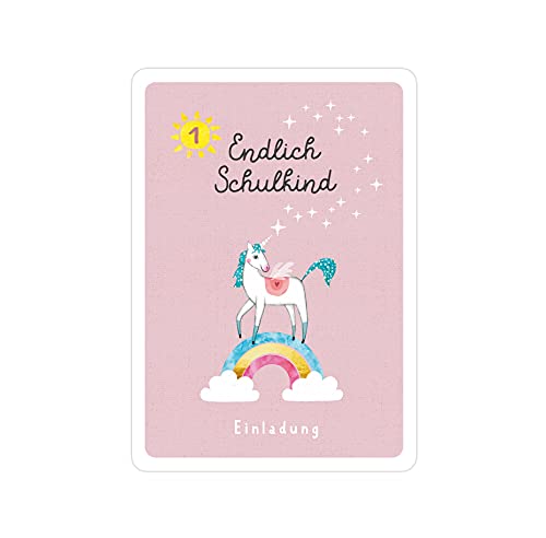 almira Design 10x Einladungskarten Einschulung EINHORN ROSA, Einladungen Schulanfang, Einschulung, Mädchen almira Design 10x Einladungskarten Einschulung EINHORN ROSA, Einladungen Schulanfang, Einschulung, Mädchen von almira Design