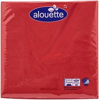 alouette Servietten rot 3-lagig 16,5 x 16,5 cm 30 St. von alouette