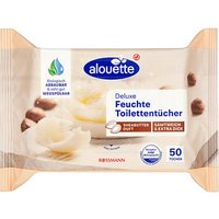 alouette Feuchtes Toilettenpapier Deluxe 1-lagig, 50 Tücher alouette Feuchtes Toilettenpapier Deluxe 1-lagig, 50 Tücher von alouette