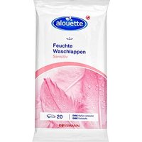 alouette Feuchttücher Waschlappen 1-lagig weiß, 20 Tücher alouette Feuchttücher Waschlappen 1-lagig weiß, 20 Tücher von alouette
