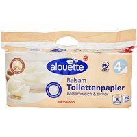 alouette Toilettenpapier Balsam 4-lagig, 8 Rollen alouette Toilettenpapier Balsam 4-lagig, 8 Rollen von alouette