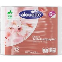 alouette Toilettenpapier Deluxe 5-lagig, 4 Rollen alouette Toilettenpapier Deluxe 5-lagig, 4 Rollen von alouette