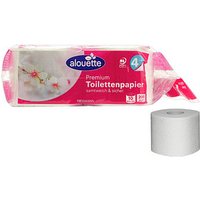 alouette Toilettenpapier Premium 4-lagig, 10 Rollen von alouette
