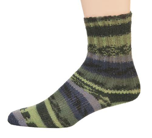 Sockenwolle Dolomiti 100 g, 4- fadig, 75% Schurwolle 25% Polyamid (051 Kirkwood) von alzetta