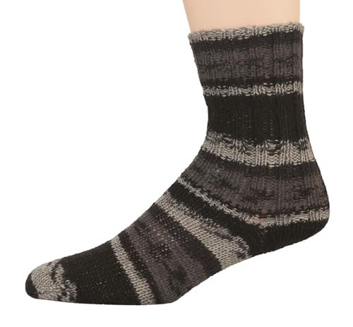 Sockenwolle Dolomiti 100 g, 4- fadig, 75% Schurwolle 25% Polyamid (065 Silverton) von alzetta