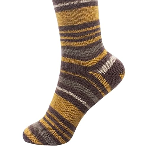 Sockenwolle Dolomiti 100 g, 4- fadig, 75% Schurwolle 25% Polyamid (079 Maple) von alzetta