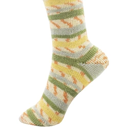 Sockenwolle Dolomiti 100 g, 4- fadig, 75% Schurwolle 25% Polyamid (082 Jungle) von alzetta