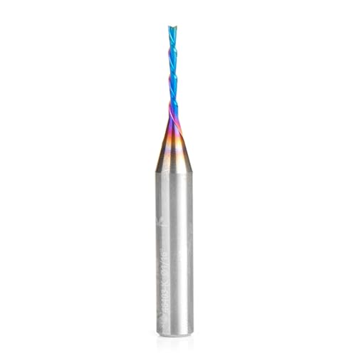 Amana Tool 46403-K SC Spektra Extreme Tool Life Coated Spiral Plunge 1/16 Dia x 1/2 CH x 1/4 SHK 2 Inch Long Down-Cut Router Bit von Amana Tool
