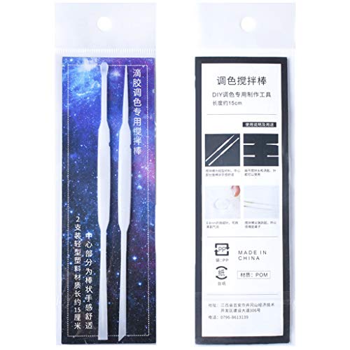 2pcs Uv Harzform Silikon Rührer Löffel Gasting Juwelry Werkzeug Kit Juwely Machen Kit Für Kids von amangul
