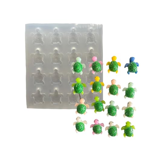 Einfach zu entformende Silikonform Schildkröten-Form, Zubehör, Epoxidharz, Schmuckzubehör für Bastelliebhaber Einfach zu entformende Silikonform Schildkröten-Form, Zubehör, Epoxidharz, Schmuckzubehör für Bastelliebhaber von amangul