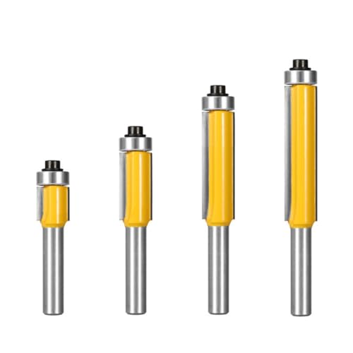 Hohe Beschleunigte Flush Trimm Router Bit Mit Kugellager 8 Mm Zum Holzkaneterkanken Kopieren Von Sperrholz Hartholz Werkzeugkantenkopieren Router Bit Für Holzbearbeitungswerkzeug von amangul