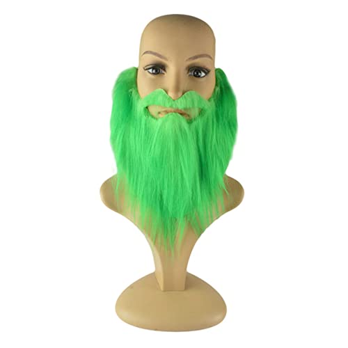 Irischer grüner Bart-Ornament, menschlicher Körper, Schreibtisch-Ornamente, Stoffspielzeug für S-Tag-Partys, künstliche künstliche Bärte Irischer grüner Bart-Ornament, menschlicher Körper, Schreibtisch-Ornamente, Stoffspielzeug für S-Tag-Partys, künstliche künstliche Bärte von amangul