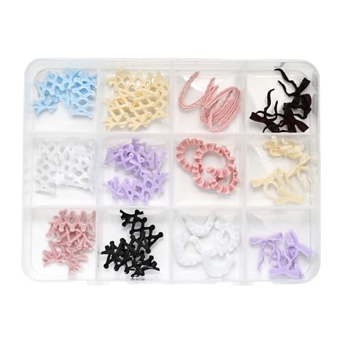Nägel Charms Set Bows Schmetterling Herz Nägel Art Charms Bunte Nägel Kunstversorgungen Harznägel Strasssteine für Frauen Bögen Herz Nagel Charms Nägel Charms Set Bows Schmetterling Herz Nägel Art Charms Bunte Nägel Kunstversorgungen Harznägel Strasssteine für Frauen Bögen Herz Nagel Charms von amangul