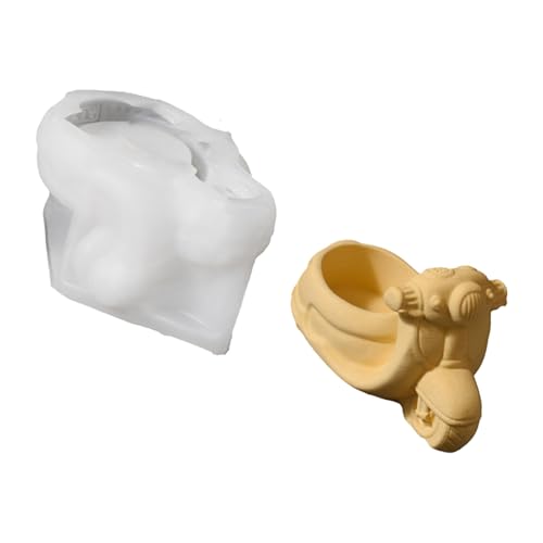 Silikonform für Sukkulenten, Epoxidharz, Blumentöpfe, Formen, Pflaster, Tischdekorationen, Busförmige Blumentöpfe, Sukkulenten, Pflanzen-Aufbewahrungsbox, Pflaster von amangul