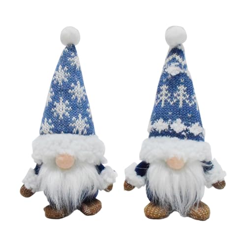 amangul 1 Paar einzigartige Weihnachtswichtel, bunt, Schreibtisch-Ornament, saisonale Zwerg-Tischdekoration, Weihnachtsaccessoire amangul 1 Paar einzigartige Weihnachtswichtel, bunt, Schreibtisch-Ornament, saisonale Zwerg-Tischdekoration, Weihnachtsaccessoire von amangul