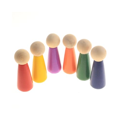 amangul 6pcs Unvollendete Hölzerne Peg Puppen Für Kunstprojekte Und Kreative Handwerk Handbemalte Handwerksbedarf Handgemalte Holzpuppenfiguren amangul 6pcs Unvollendete Hölzerne Peg Puppen Für Kunstprojekte Und Kreative Handwerk Handbemalte Handwerksbedarf Handgemalte Holzpuppenfiguren von amangul