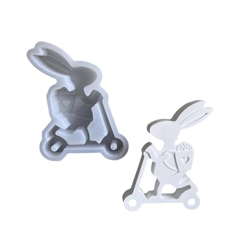 amangul Flexible Silikonform für Kaninchen, Dekoration, Gipsform, Schmuckherstellung, 871 Stück von amangul