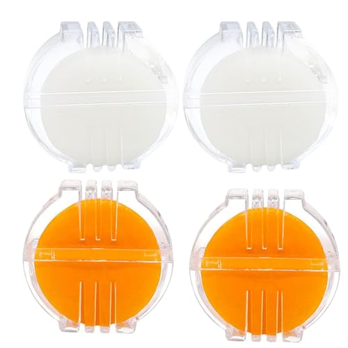 amangul Garn-Conditioner mit transparenter Box für glattes Nähgarn, 4 Stück, Garn-Conditioner zum Quilten, Sticken, Nähen amangul Garn-Conditioner mit transparenter Box für glattes Nähgarn, 4 Stück, Garn-Conditioner zum Quilten, Sticken, Nähen von amangul
