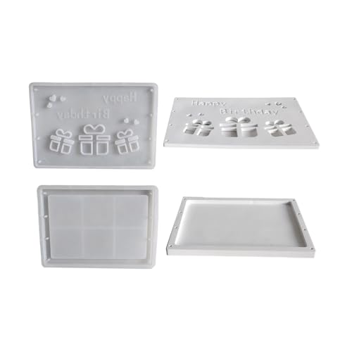 amangul Geldkassette, Silikonform, handgefertigt, hohl, Happy Birthday, kreative Form, Heimdekoration, Zubehör (Box) von amangul