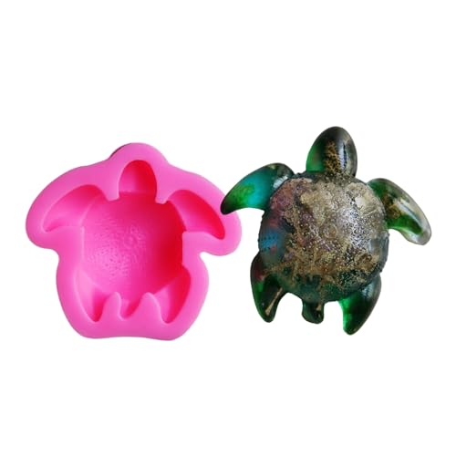 amangul Kreative Schildkröten-Silikonform für handgefertigte Projekte, Tierfiguren, Dekoration, Schmuckherstellungszubehör amangul Kreative Schildkröten-Silikonform für handgefertigte Projekte, Tierfiguren, Dekoration, Schmuckherstellungszubehör von amangul