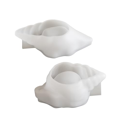 amangul Kristall-Epoxidschalen-Aufbewahrungsbox, flexibles Silikonform-Set für Harzschalenbehälter und Heimdekorationen von amangul
