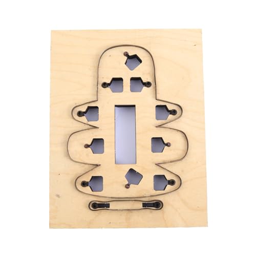 amangul Mehrzweck-Lederstanzer für Handtasche, Münzhalter, Schlüsselanhänger, ohne Nähen, Karten, Taschen, Stanzwerkzeug (1) von amangul