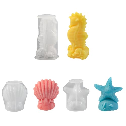amangul Mehrzweck-Silikonform für Schokolade, Süßigkeiten, Kuchen, Seife, Basteln, Heimdekoration, 3-teiliges Set amangul Mehrzweck-Silikonform für Schokolade, Süßigkeiten, Kuchen, Seife, Basteln, Heimdekoration, 3-teiliges Set von amangul