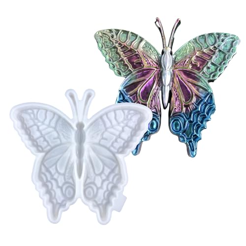 amangul Modische Schmetterlings-Wanddekoration, Kristalle, Epoxidharz, stabiles Silikon-Bastelbedarf-Set für Heimdekoration amangul Modische Schmetterlings-Wanddekoration, Kristalle, Epoxidharz, stabiles Silikon-Bastelbedarf-Set für Heimdekoration von amangul