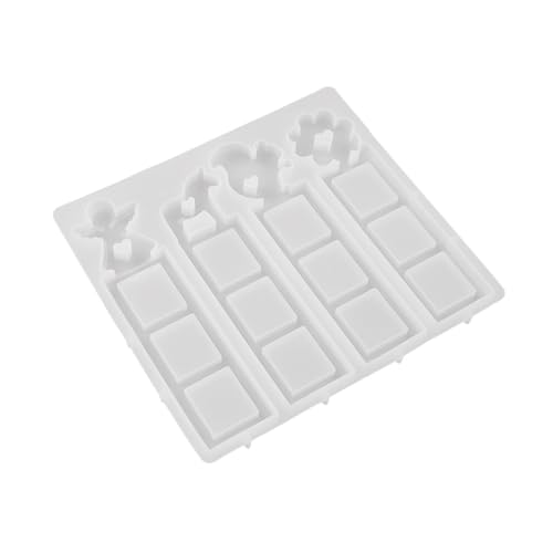 amangul Silikonform für Harz, Zement und Gips, individuelle Kreation, leicht zu lösen, stabile Designs, Halterformen (drei Rahmen vier) von amangul