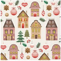Serviette "Christmas at home" Serviette "Christmas at home" von ambiente
