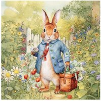 Serviette "Garden Bunny" von ambiente