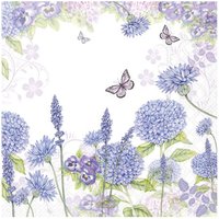 Serviette "Purple Wildflowers" von ambiente