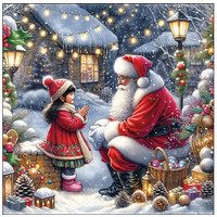 Serviette "Talking To Santa" Serviette "Talking To Santa" von ambiente