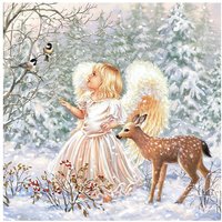 Serviette "Winter Angel" - 20 Stück von ambiente