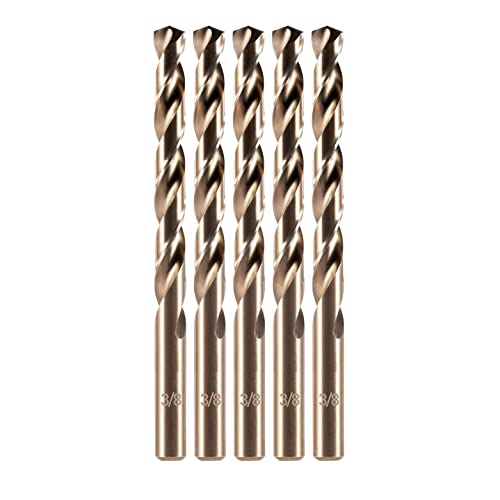 amoolo 8 mm 5 Stück Kobaltbohrer, M35 HSS metrischer Kobaltbohrer-Set für Hartmetall, Edelstahl, Gusseisen amoolo 8 mm 5 Stück Kobaltbohrer, M35 HSS metrischer Kobaltbohrer-Set für Hartmetall, Edelstahl, Gusseisen von amoolo