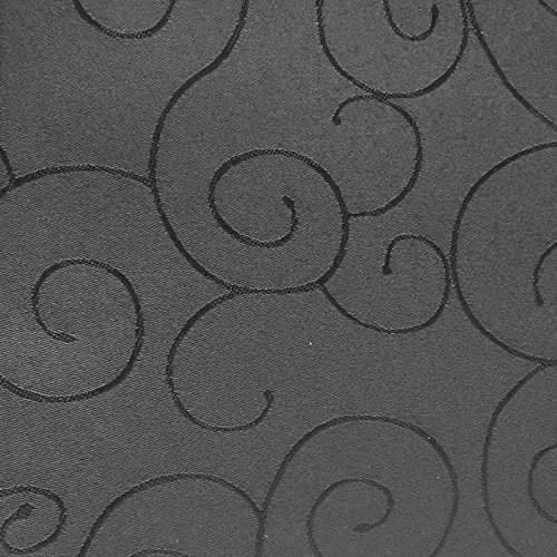 amp-artshop Tafeldecke Paulina Oval 160x220 cm Dunkelgrau Grau - Farbe, Form & Größe wählbar · Fleckabweisend Tischdecke von amp-artshop
