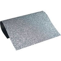 Extra Bling Bügelfolie A4 - Black Silver Extra Bling Bügelfolie A4 - Black Silver von POLI-TAPE
