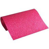 Extra Bling Bügelfolie A4 - Hot-Pink von POLI-TAPE