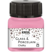 KREUL Glass & Porcelain "Chalky" - Candy Rose von Rot