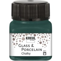 KREUL Glass & Porcelain "Chalky" - Cottage Green von Grün