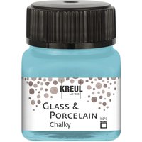 KREUL Glass & Porcelain "Chalky" - Ice Mint von Blau