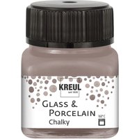 KREUL Glass & Porcelain "Chalky" - Mild-Mocca von Braun