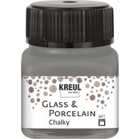 KREUL Glass & Porcelain "Chalky" - Smoky Stone von Grau