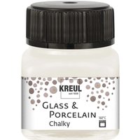 KREUL Glass & Porcelain "Chalky" - White-Cotton von Kreul Kreative